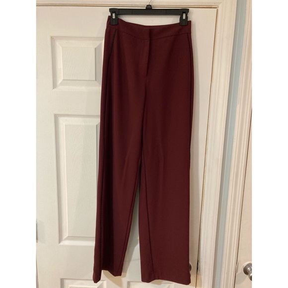 Forever 21 Burgundy Tuxedo Pant! - Picture 1 of 5